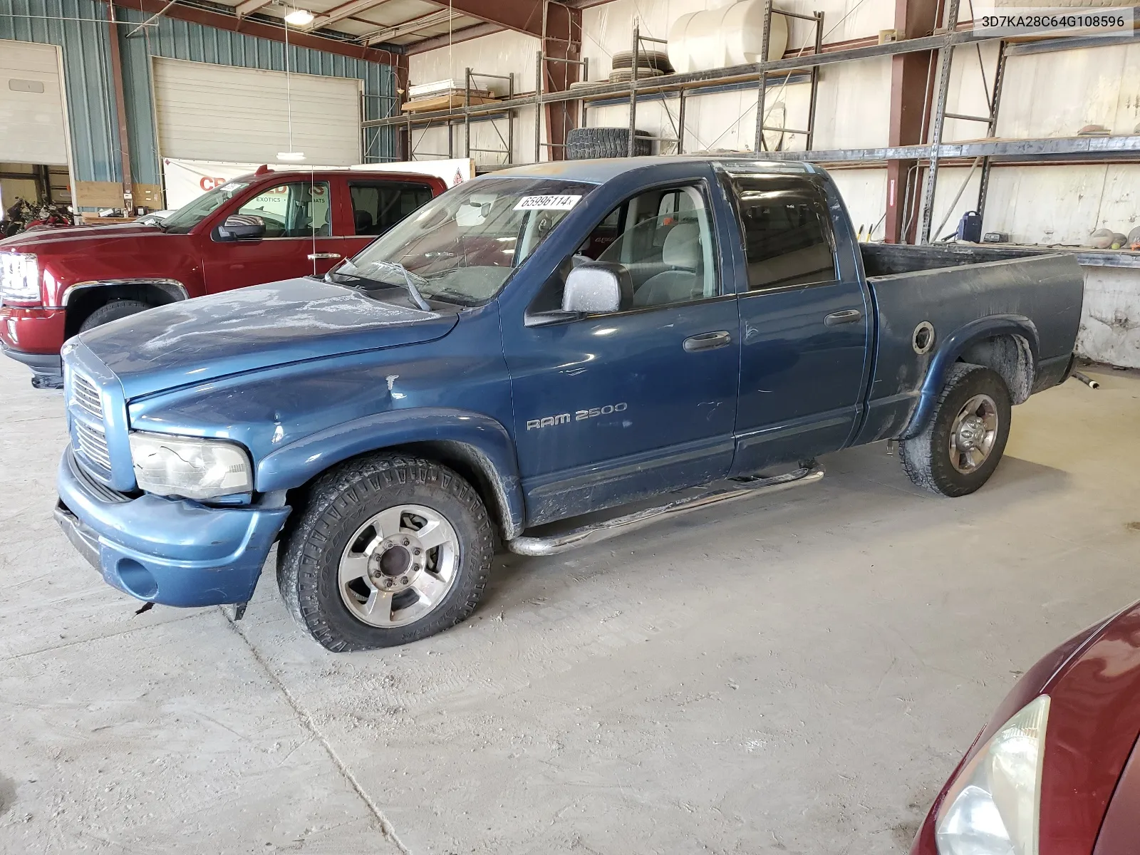 2004 Dodge Ram 2500 St VIN: 3D7KA28C64G108596 Lot: 65996114