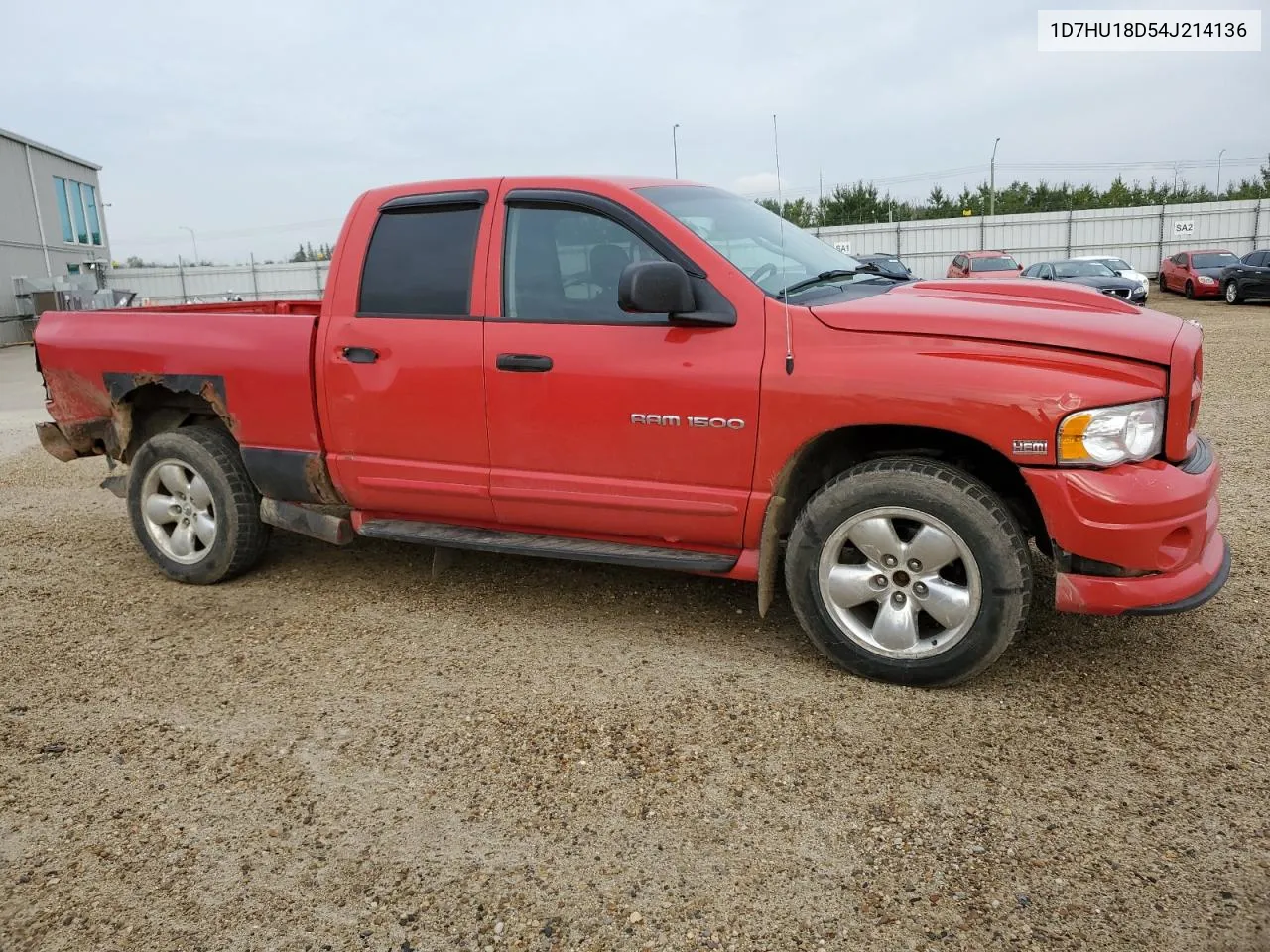 2004 Dodge Ram 1500 St VIN: 1D7HU18D54J214136 Lot: 66000214