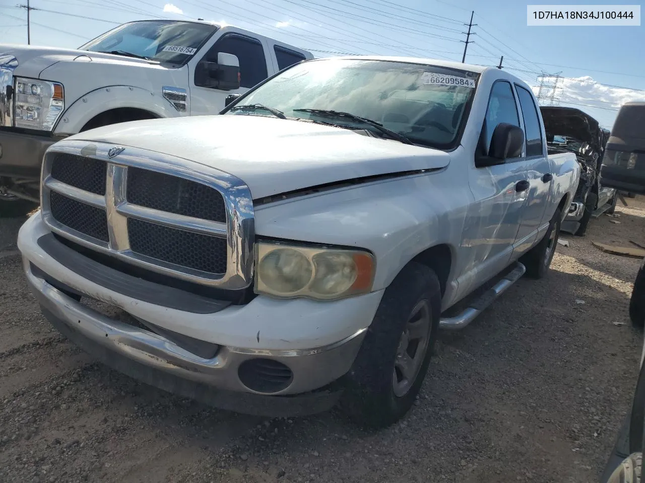 2004 Dodge Ram 1500 St VIN: 1D7HA18N34J100444 Lot: 66209584