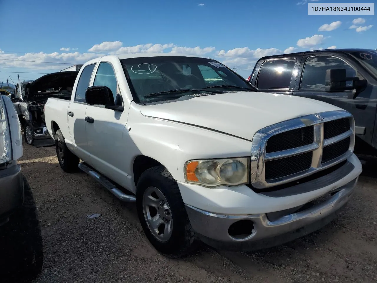 2004 Dodge Ram 1500 St VIN: 1D7HA18N34J100444 Lot: 66209584