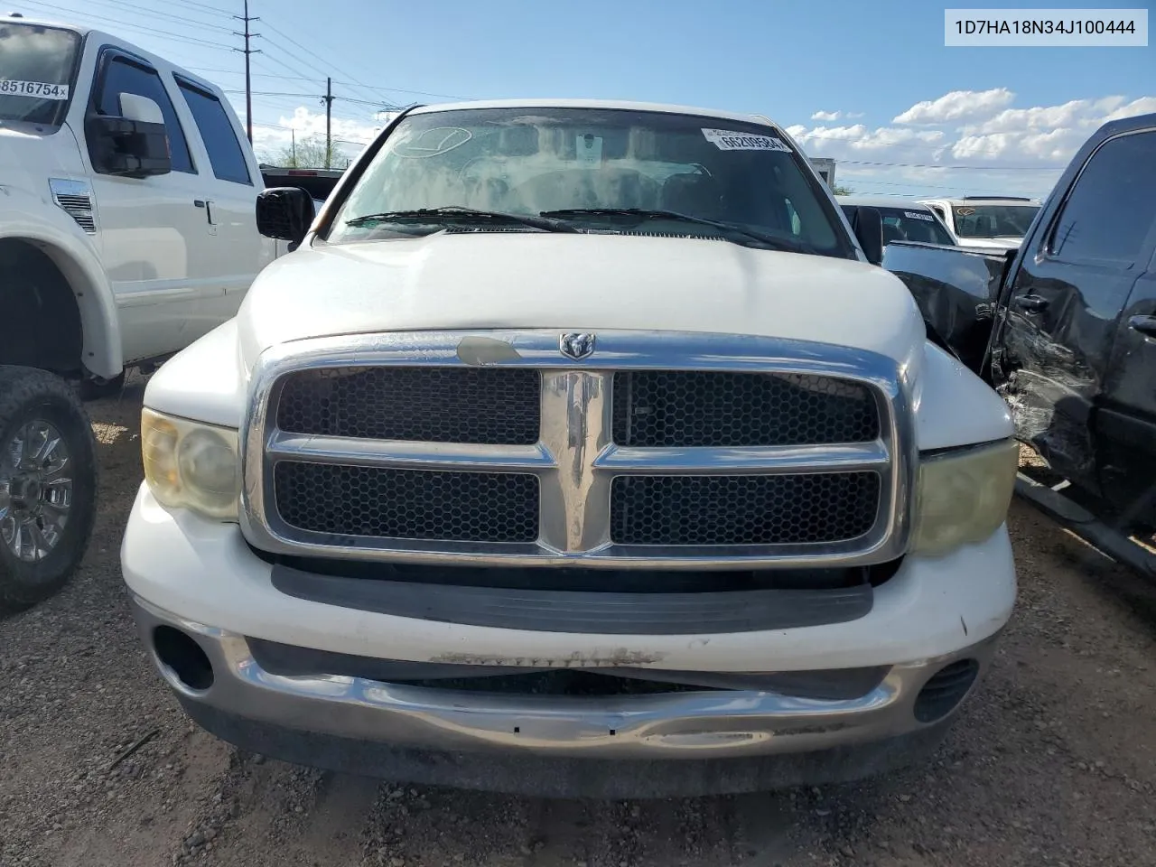 2004 Dodge Ram 1500 St VIN: 1D7HA18N34J100444 Lot: 66209584