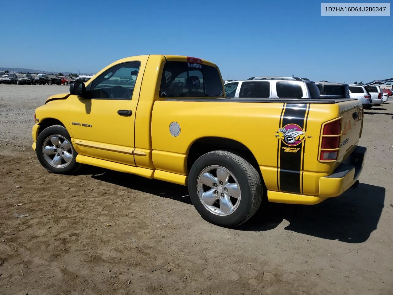 2004 Dodge Ram 1500 St VIN: 1D7HA16D64J206347 Lot: 68074794