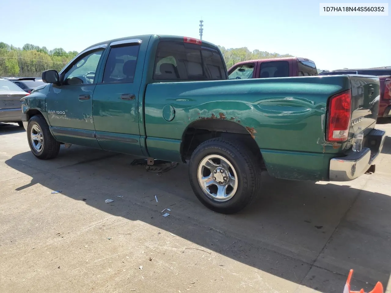 2004 Dodge Ram 1500 St VIN: 1D7HA18N44S560352 Lot: 68158744