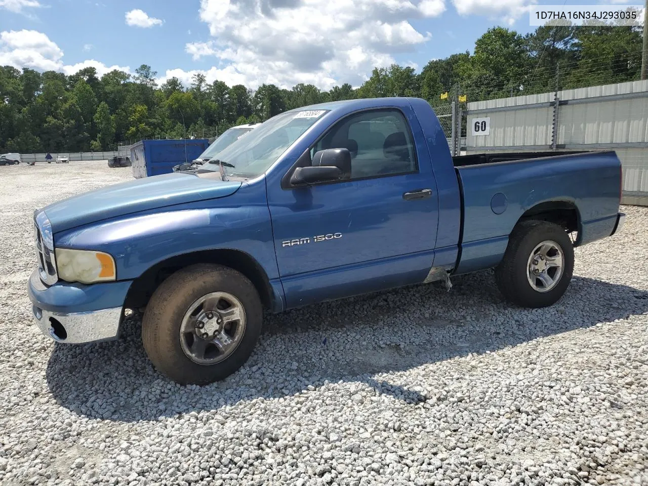 2004 Dodge Ram 1500 St VIN: 1D7HA16N34J293035 Lot: 68165504