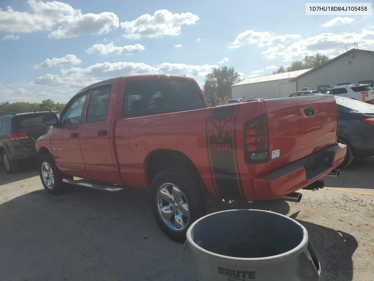 2004 Dodge Ram 1500 St VIN: 1D7HU18D84J105458 Lot: 68558584