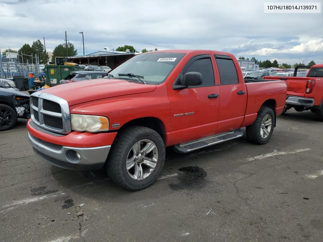 2004 Dodge Ram 1500 St VIN: 1D7HU18D14J139371 Lot: 68566304