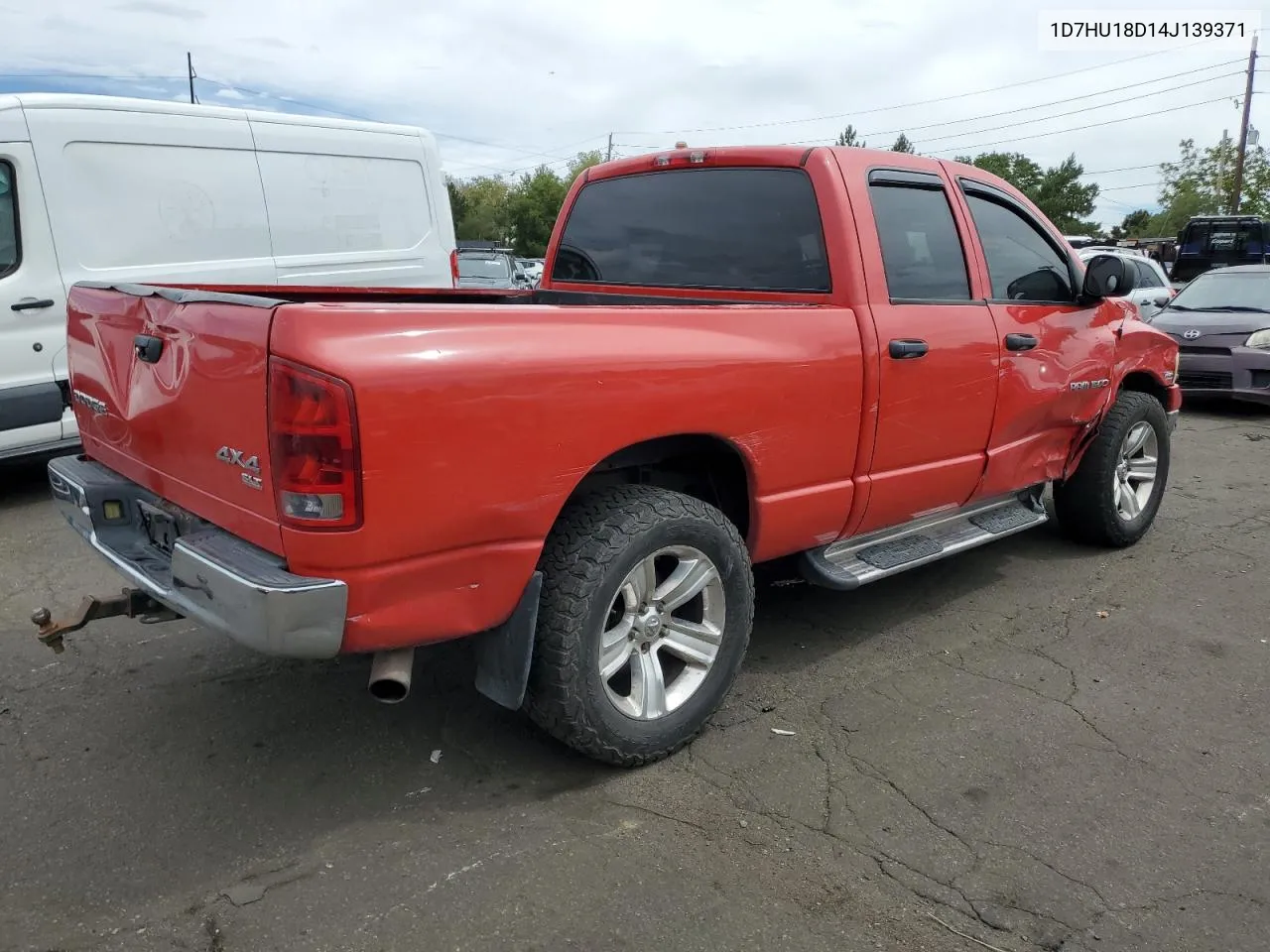 2004 Dodge Ram 1500 St VIN: 1D7HU18D14J139371 Lot: 68566304