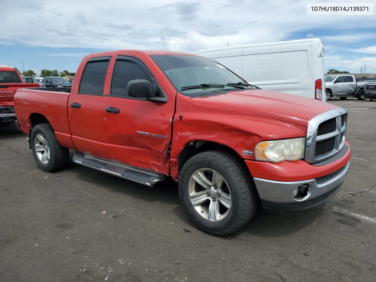 2004 Dodge Ram 1500 St VIN: 1D7HU18D14J139371 Lot: 68566304