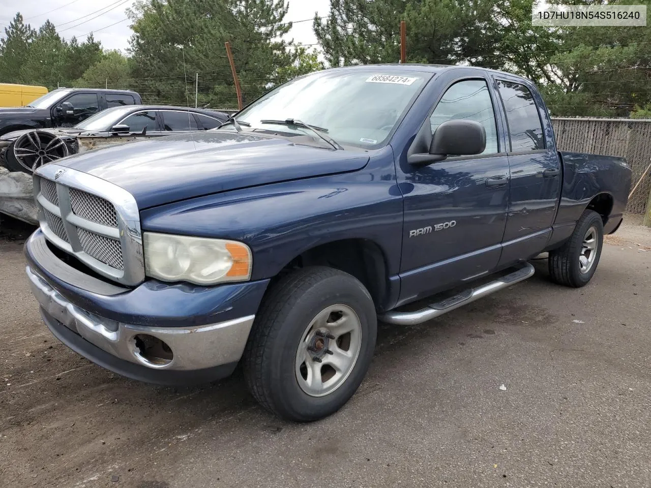 2004 Dodge Ram 1500 St VIN: 1D7HU18N54S516240 Lot: 68584274