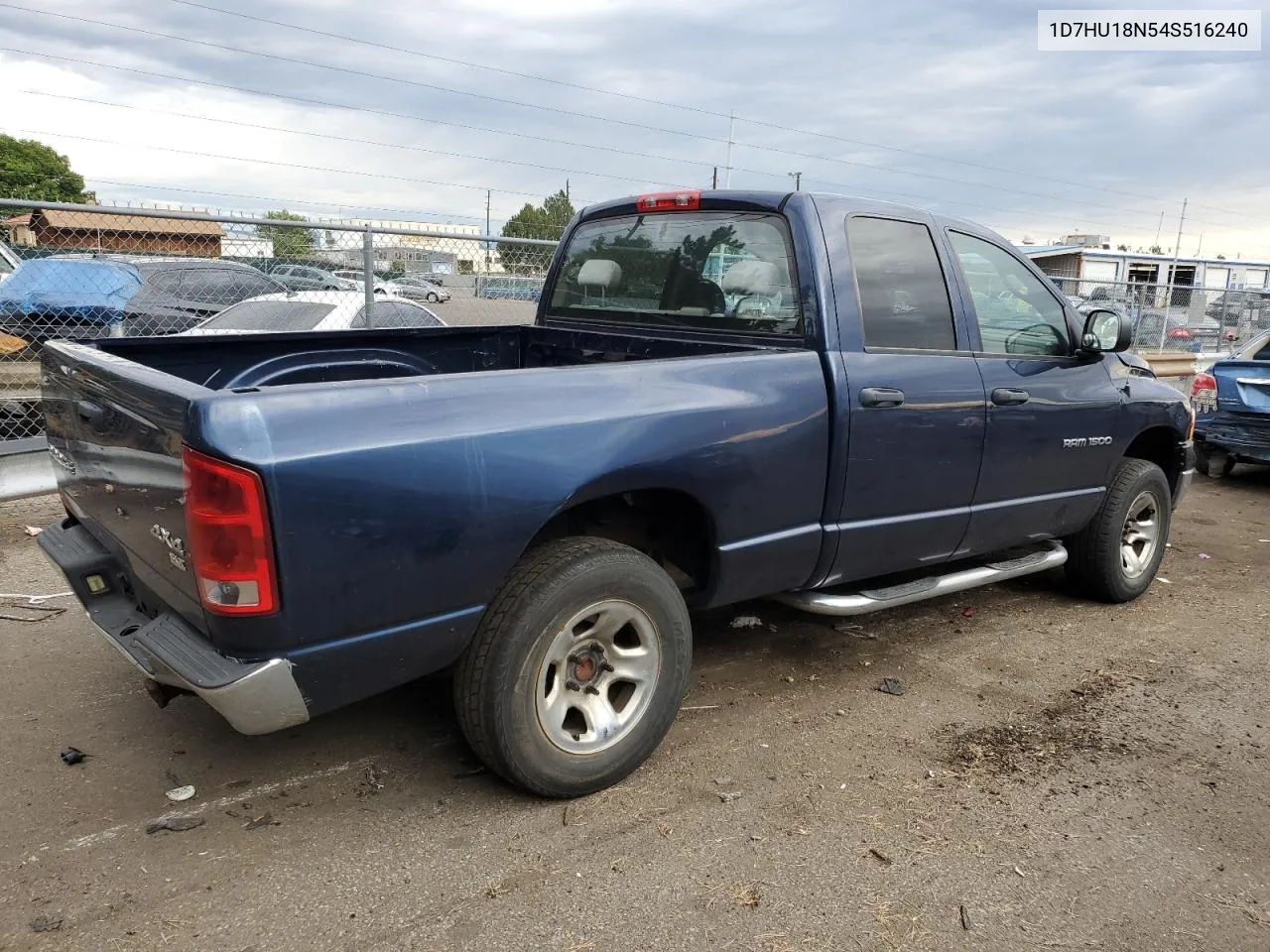 2004 Dodge Ram 1500 St VIN: 1D7HU18N54S516240 Lot: 68584274