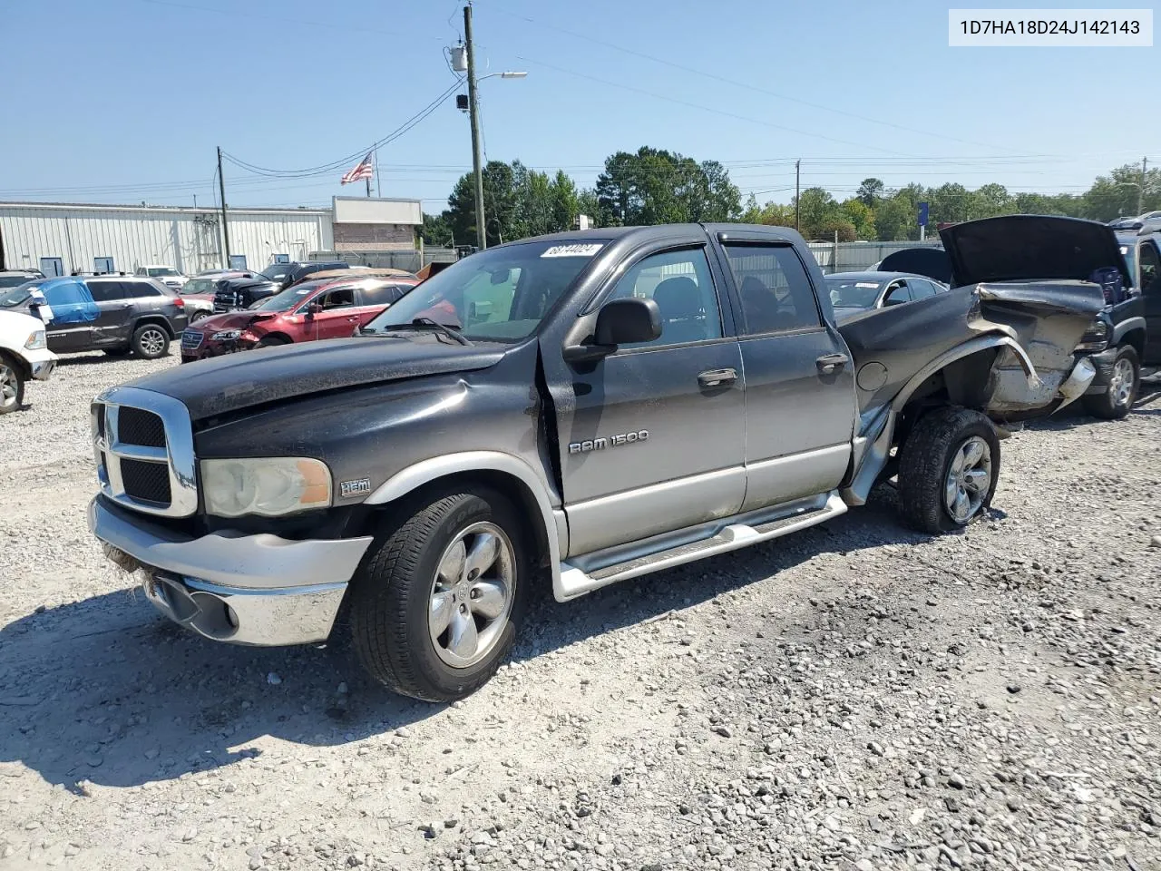 2004 Dodge Ram 1500 St VIN: 1D7HA18D24J142143 Lot: 68744024