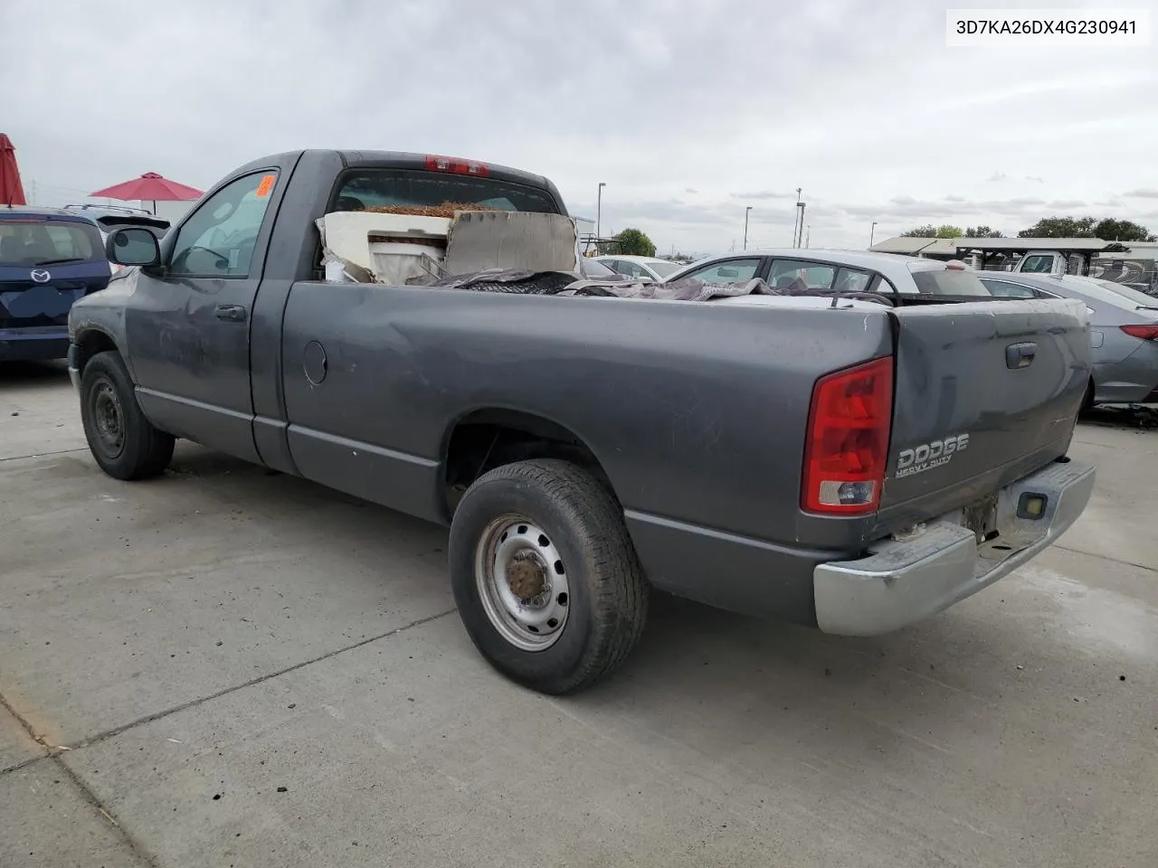 2004 Dodge Ram 2500 St VIN: 3D7KA26DX4G230941 Lot: 68874984