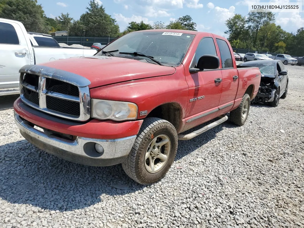 2004 Dodge Ram 1500 St VIN: 1D7HU18D94J125525 Lot: 69197514