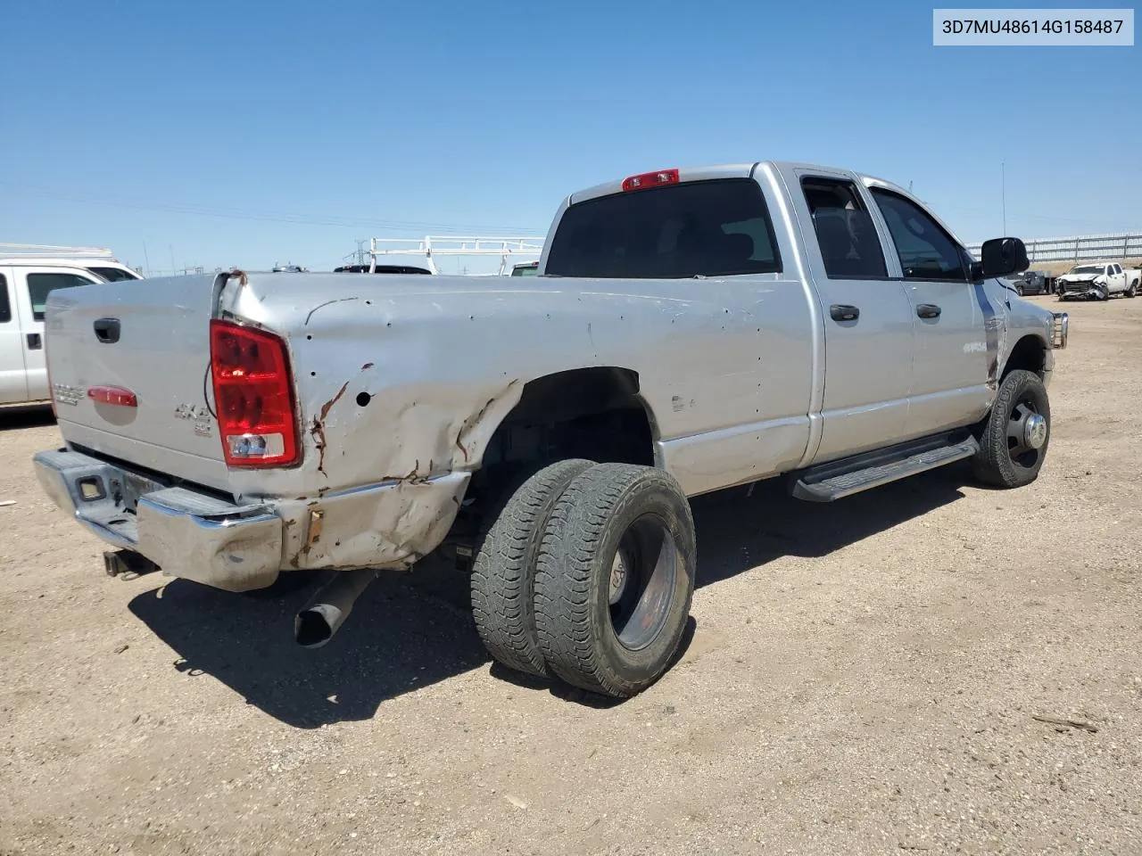 2004 Dodge Ram 3500 St VIN: 3D7MU48614G158487 Lot: 69199324