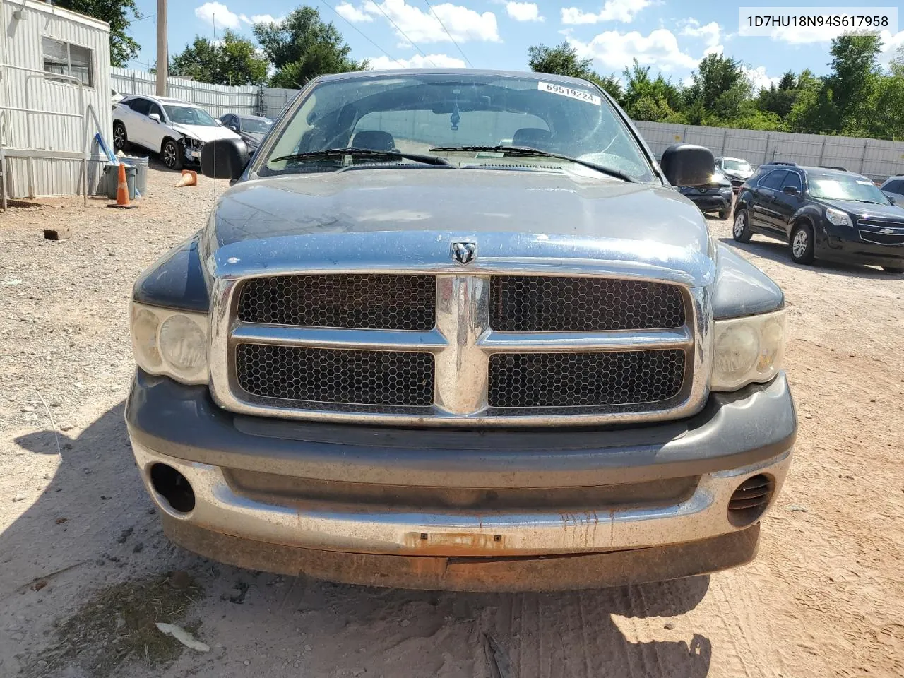 2004 Dodge Ram 1500 St VIN: 1D7HU18N94S617958 Lot: 69519224