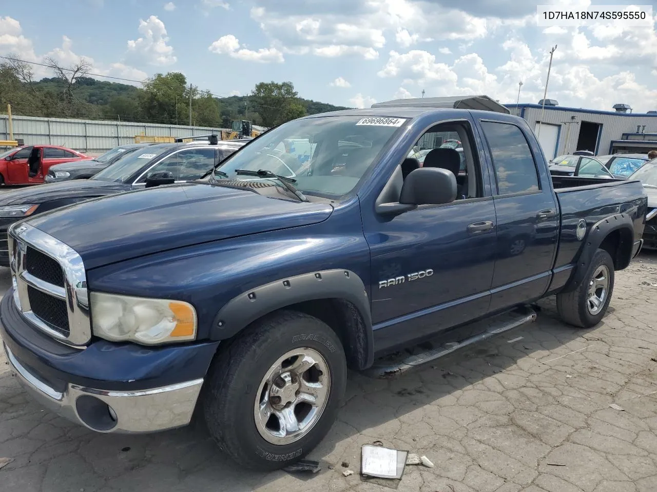 2004 Dodge Ram 1500 St VIN: 1D7HA18N74S595550 Lot: 69696864