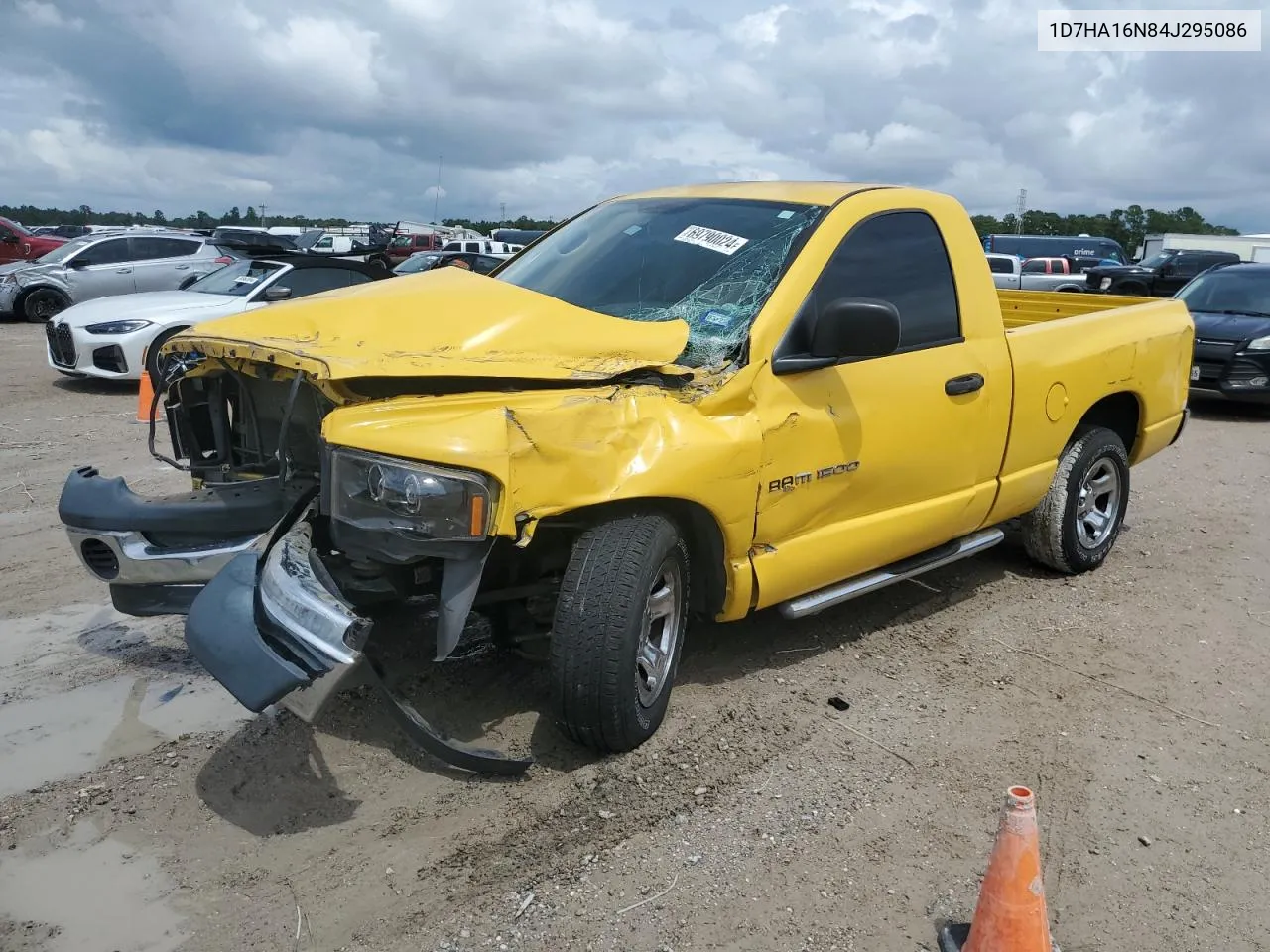 2004 Dodge Ram 1500 St VIN: 1D7HA16N84J295086 Lot: 69790024