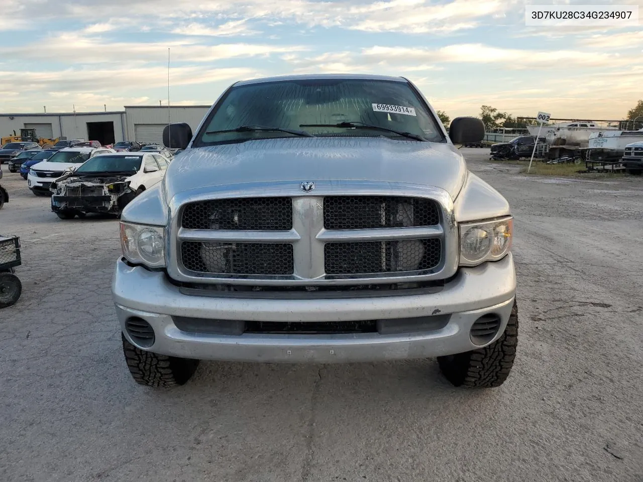 2004 Dodge Ram 2500 St VIN: 3D7KU28C34G234907 Lot: 69933914