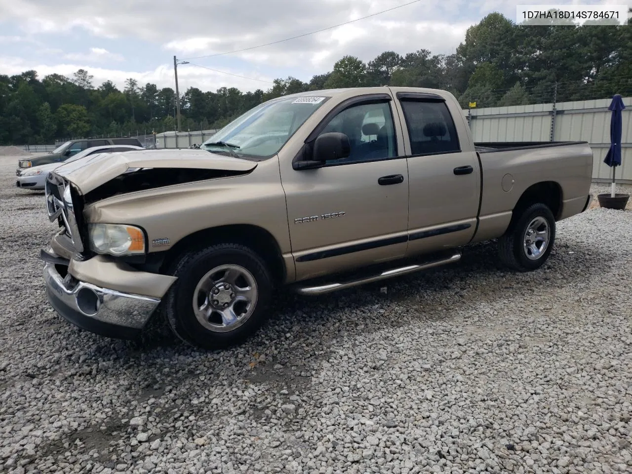 2004 Dodge Ram 1500 St VIN: 1D7HA18D14S784671 Lot: 69988264