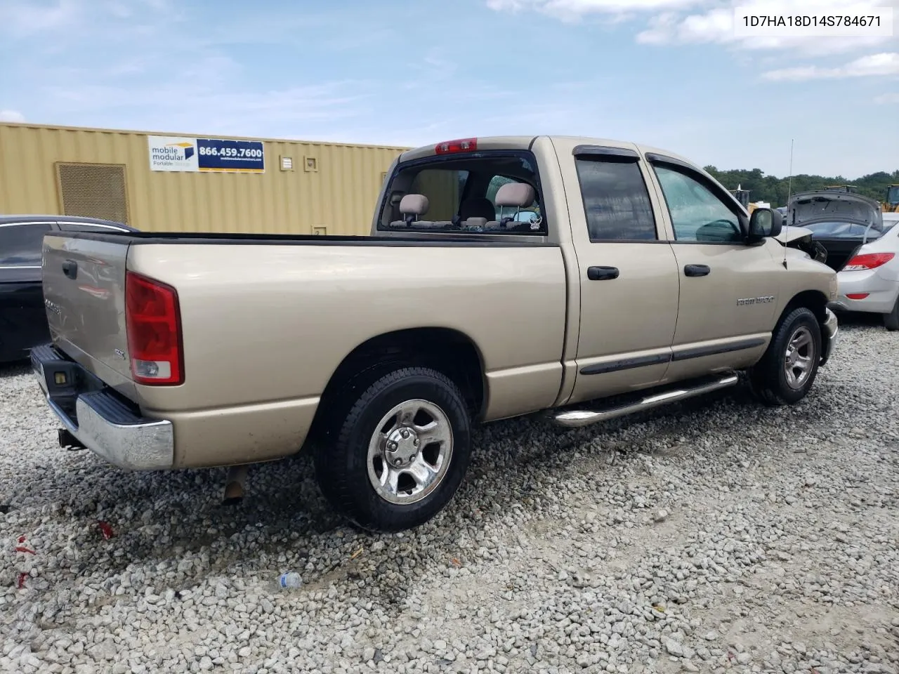 2004 Dodge Ram 1500 St VIN: 1D7HA18D14S784671 Lot: 69988264