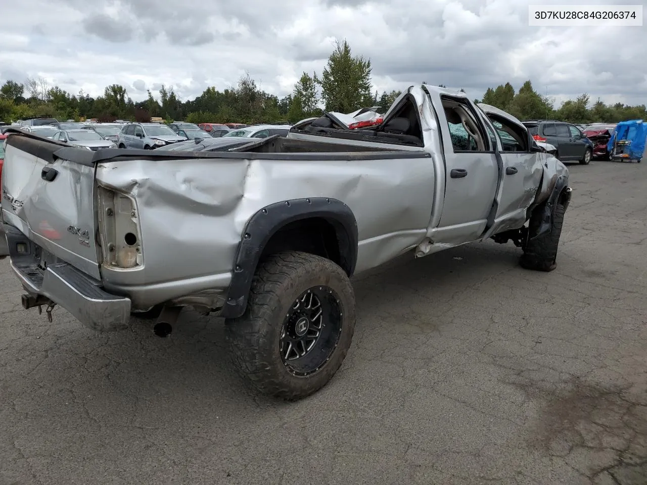 2004 Dodge Ram 2500 St VIN: 3D7KU28C84G206374 Lot: 70047774