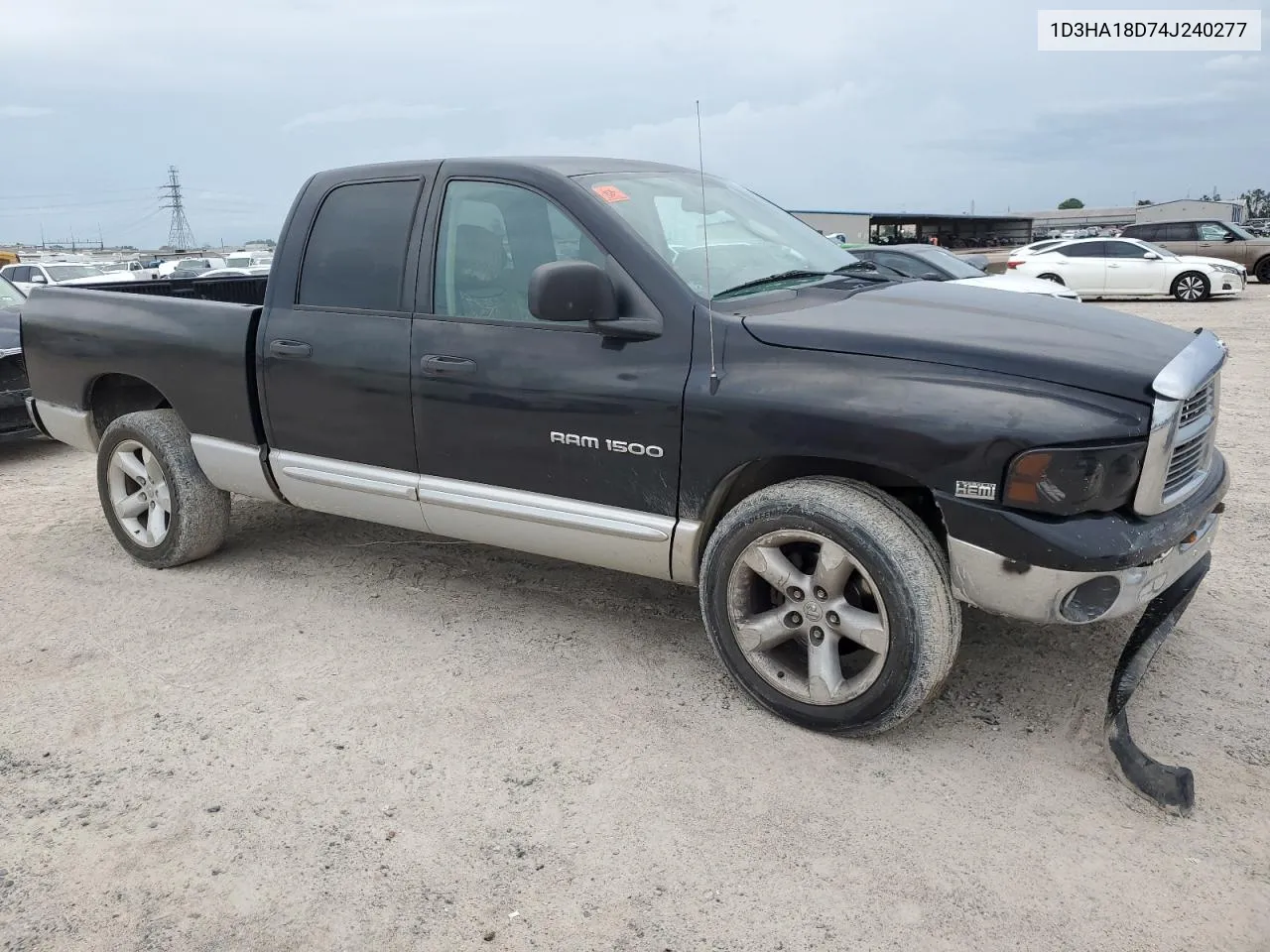 2004 Dodge Ram 1500 St VIN: 1D3HA18D74J240277 Lot: 70232274