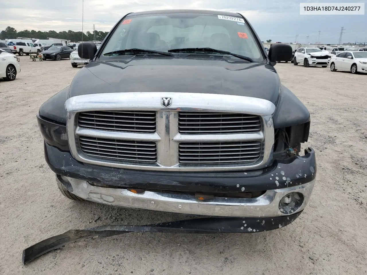 2004 Dodge Ram 1500 St VIN: 1D3HA18D74J240277 Lot: 70232274