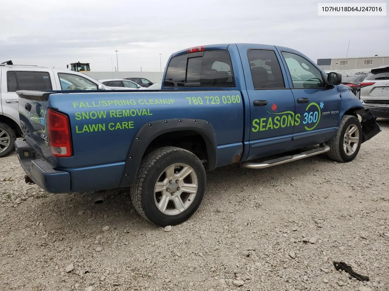 2004 Dodge Ram 1500 St VIN: 1D7HU18D64J247016 Lot: 70420054