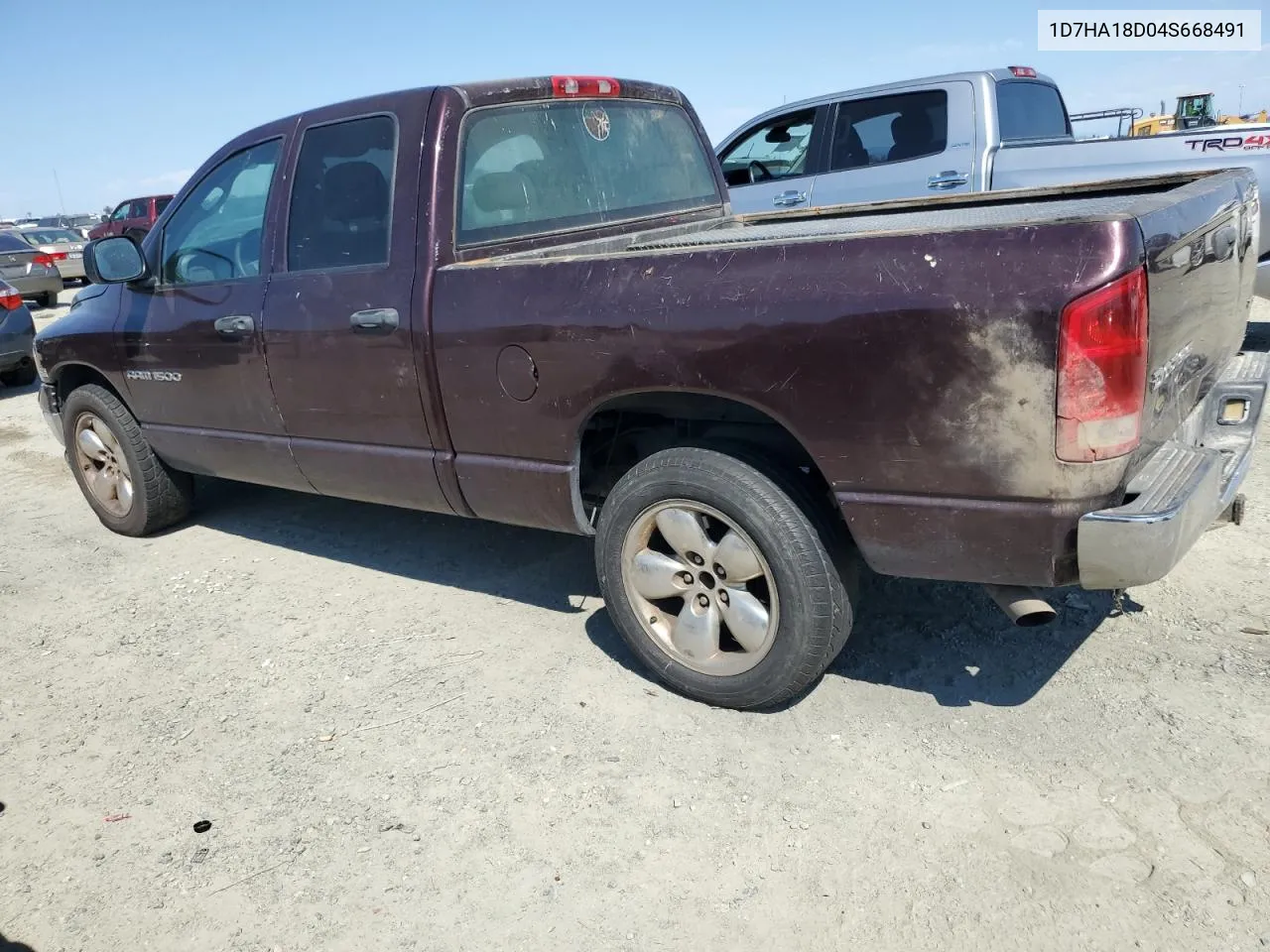 1D7HA18D04S668491 2004 Dodge Ram 1500 St