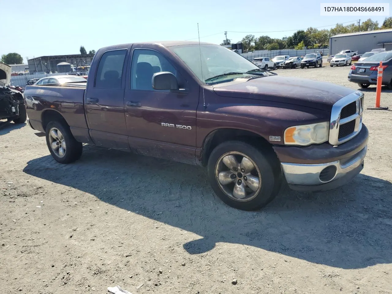 1D7HA18D04S668491 2004 Dodge Ram 1500 St