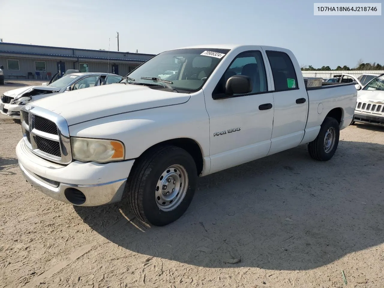 2004 Dodge Ram 1500 St VIN: 1D7HA18N64J218746 Lot: 70906324