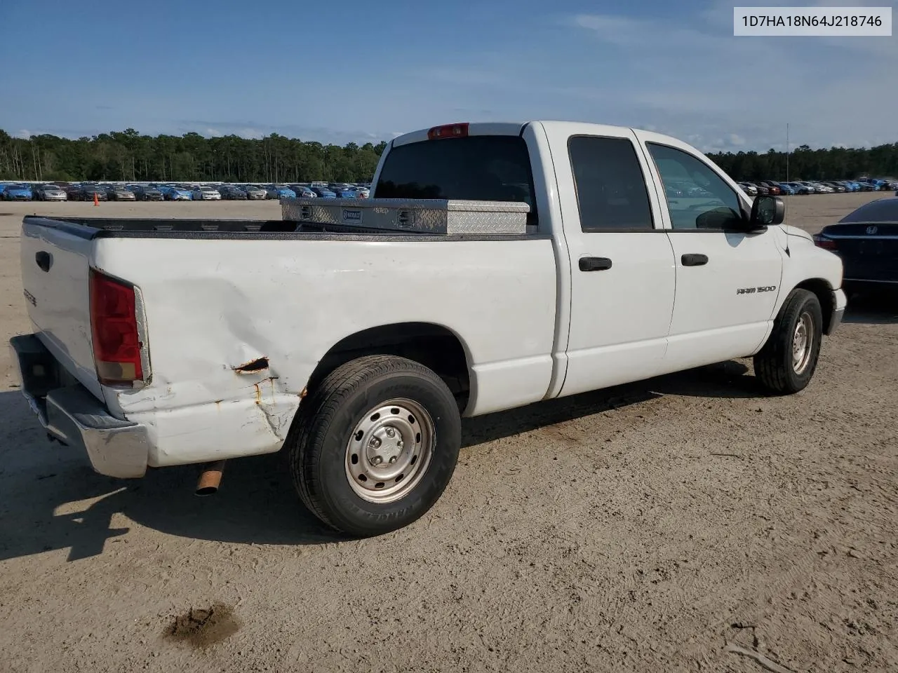 2004 Dodge Ram 1500 St VIN: 1D7HA18N64J218746 Lot: 70906324