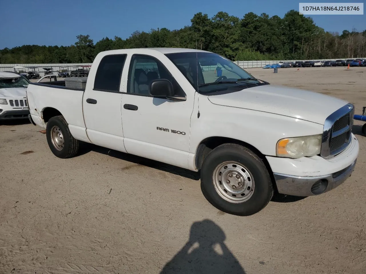 2004 Dodge Ram 1500 St VIN: 1D7HA18N64J218746 Lot: 70906324