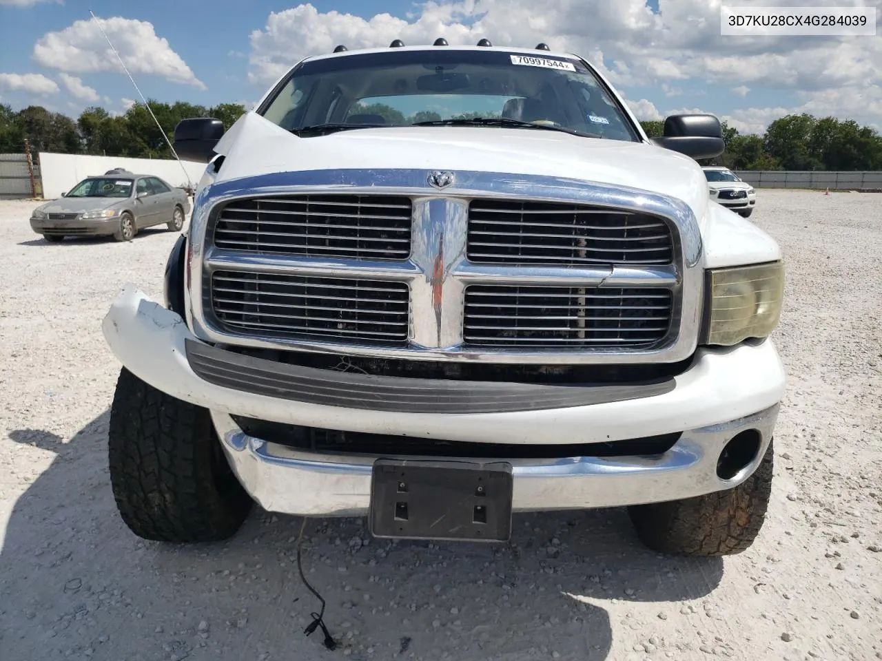 2004 Dodge Ram 2500 St VIN: 3D7KU28CX4G284039 Lot: 70997544