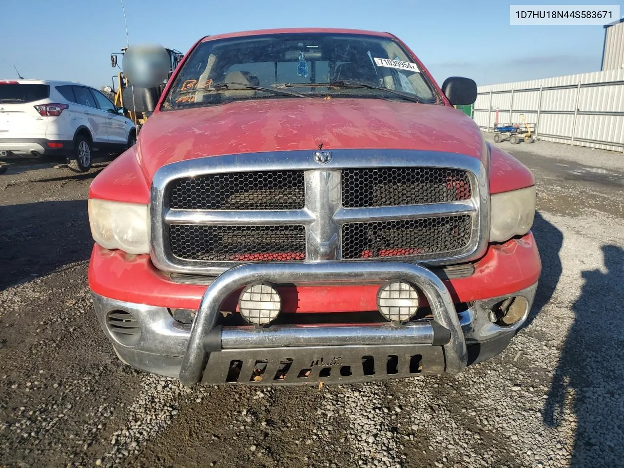 2004 Dodge Ram 1500 St VIN: 1D7HU18N44S583671 Lot: 71039954