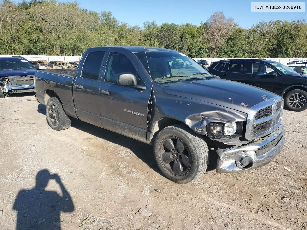 2004 Dodge Ram 1500 St VIN: 1D7HA18D24J268910 Lot: 71090304