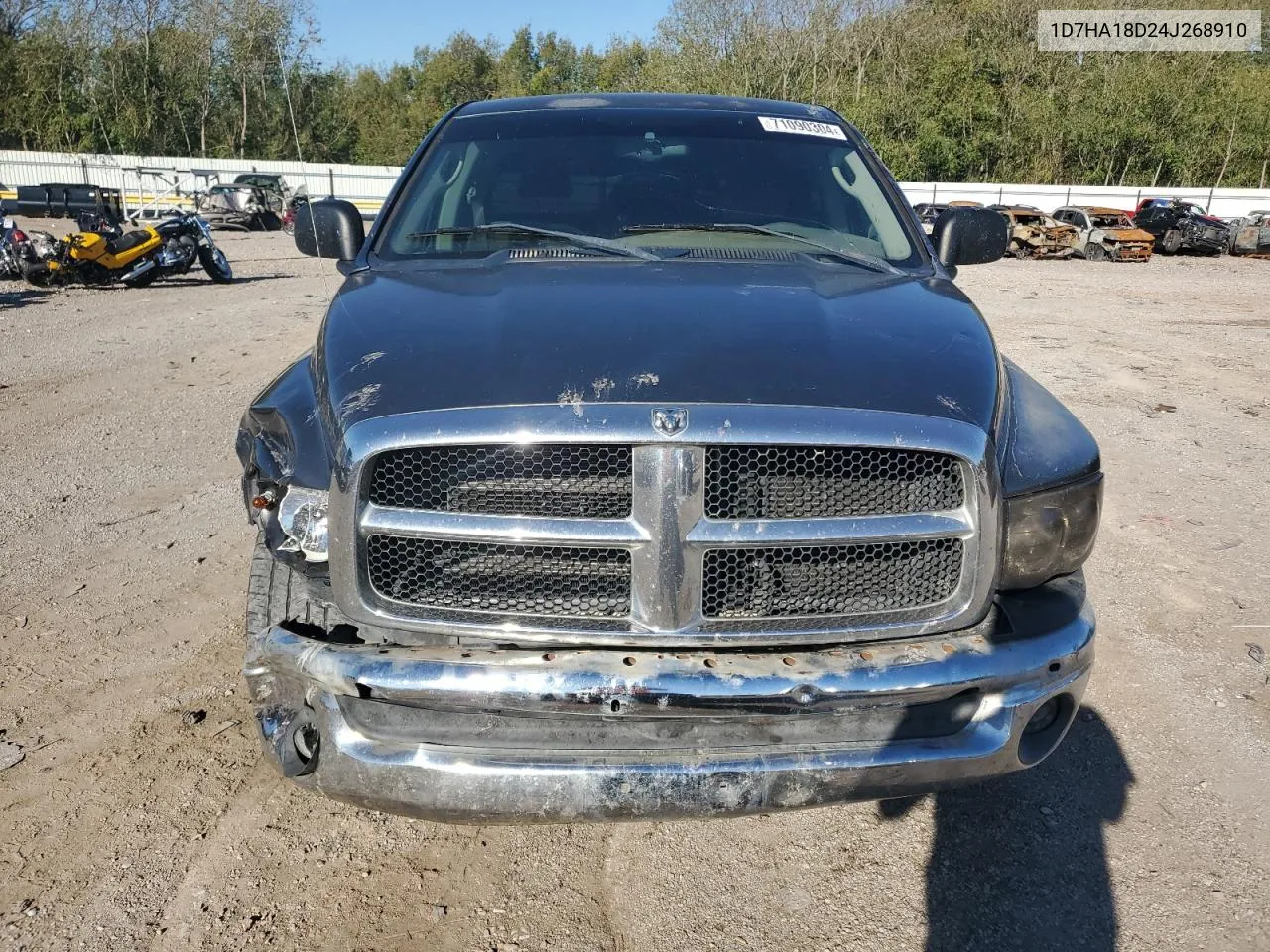 2004 Dodge Ram 1500 St VIN: 1D7HA18D24J268910 Lot: 71090304