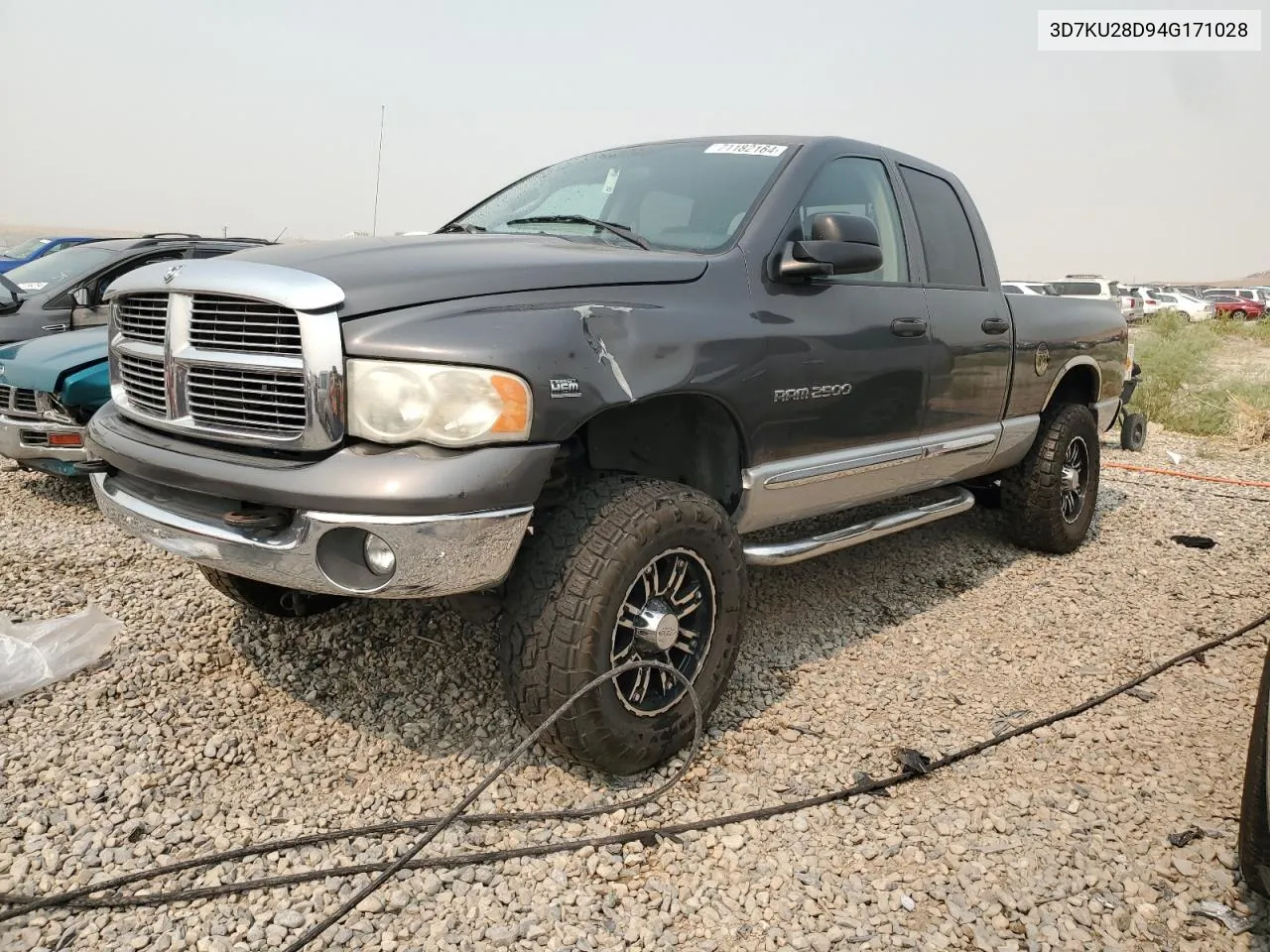 2004 Dodge Ram 2500 St VIN: 3D7KU28D94G171028 Lot: 71182164