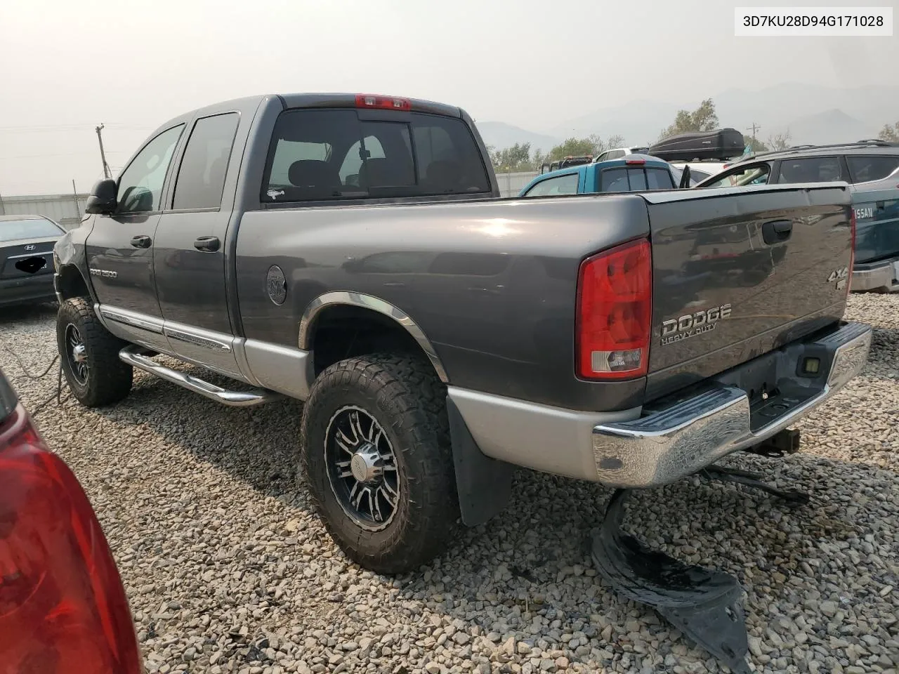 2004 Dodge Ram 2500 St VIN: 3D7KU28D94G171028 Lot: 71182164