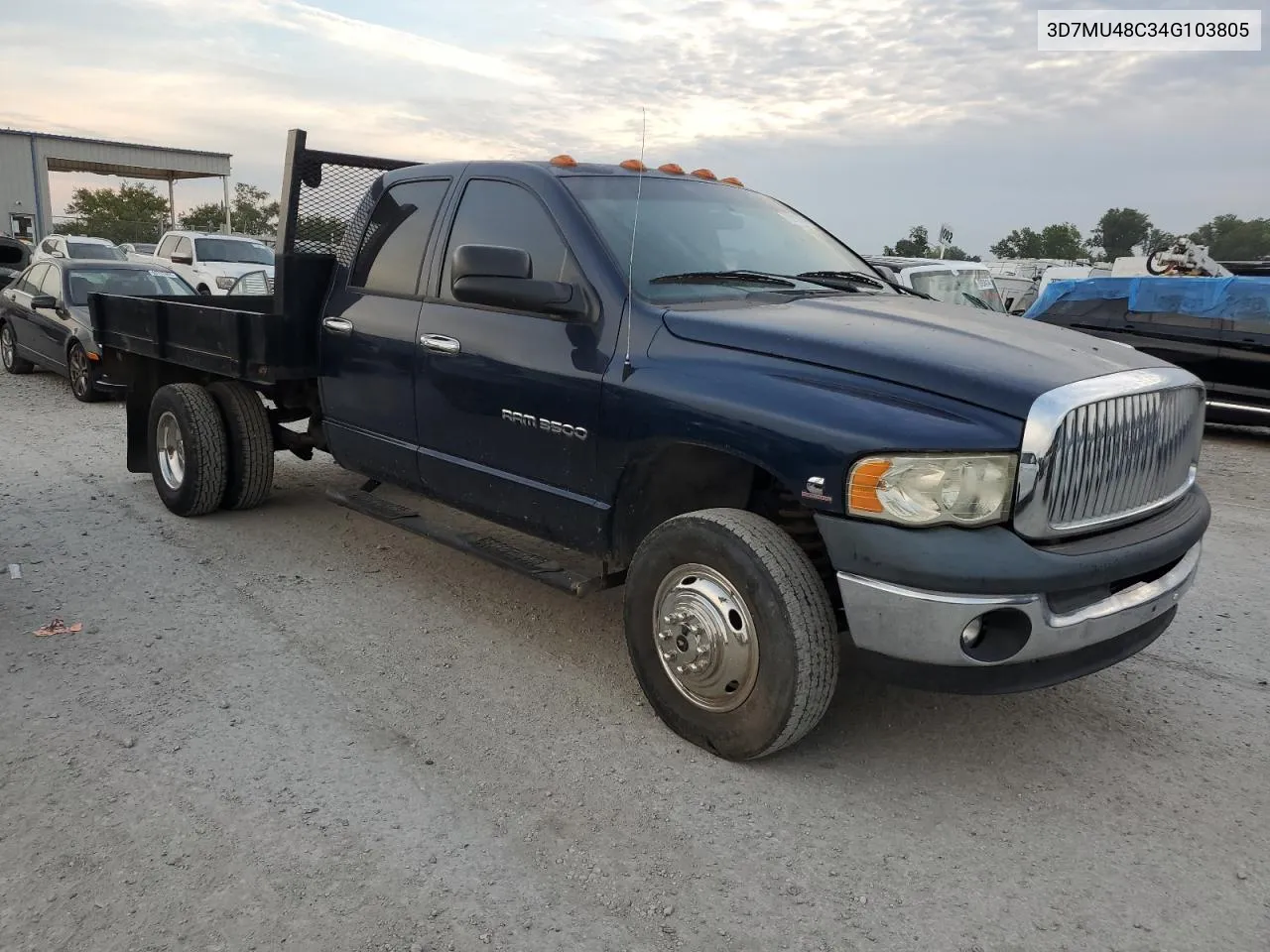 2004 Dodge Ram 3500 St VIN: 3D7MU48C34G103805 Lot: 71211824