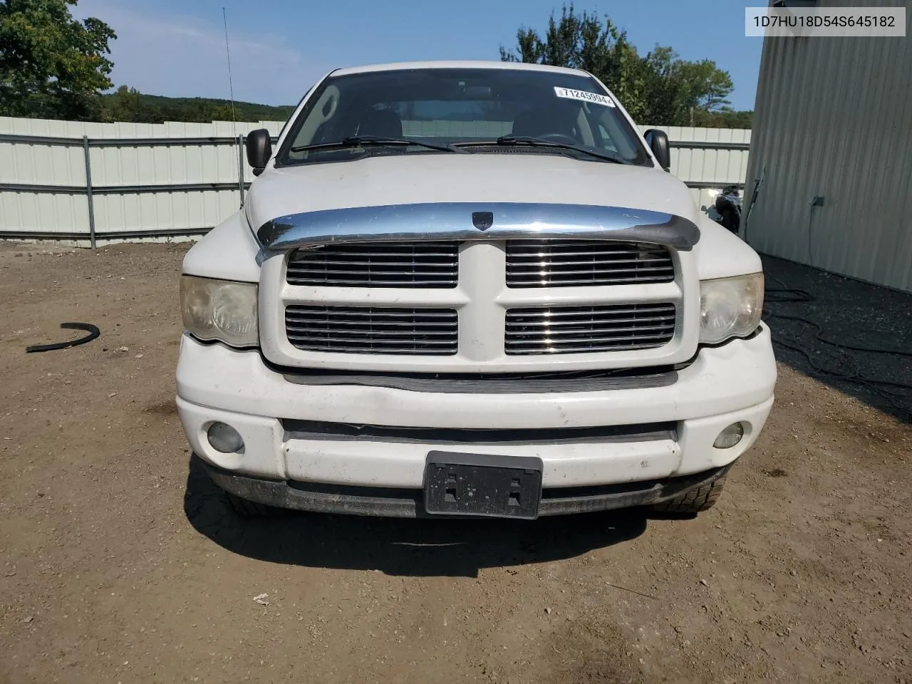 2004 Dodge Ram 1500 St VIN: 1D7HU18D54S645182 Lot: 71245994