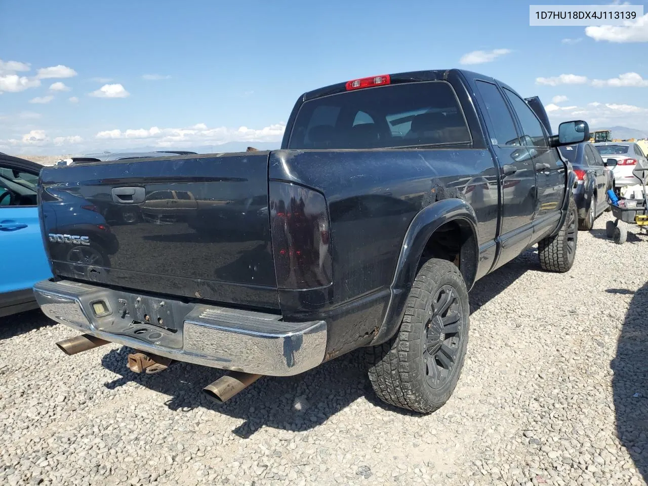 2004 Dodge Ram 1500 St VIN: 1D7HU18DX4J113139 Lot: 71260254