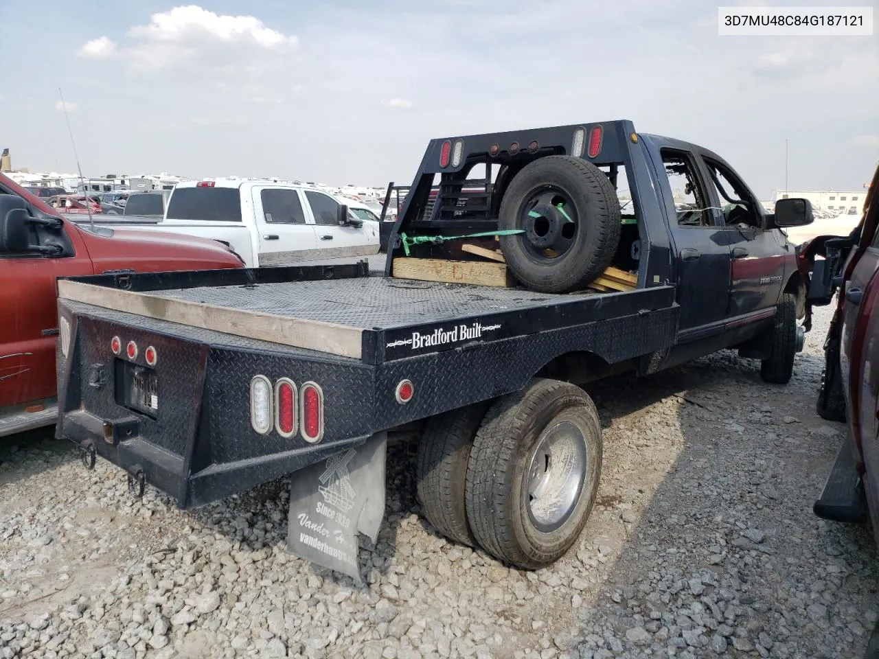 2004 Dodge Ram 3500 St VIN: 3D7MU48C84G187121 Lot: 71352884