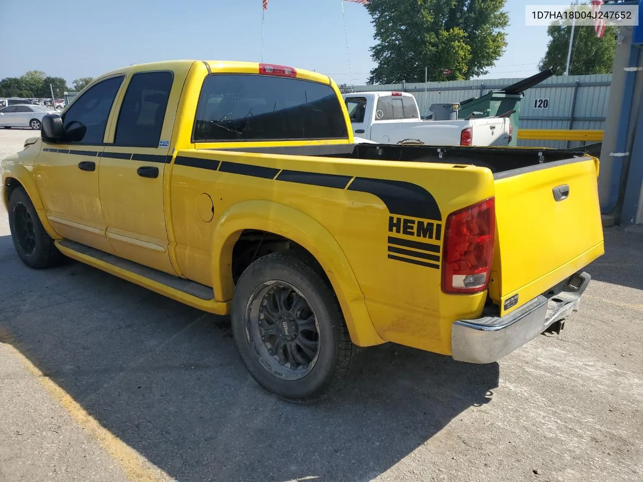 2004 Dodge Ram 1500 St VIN: 1D7HA18D04J247652 Lot: 71431684