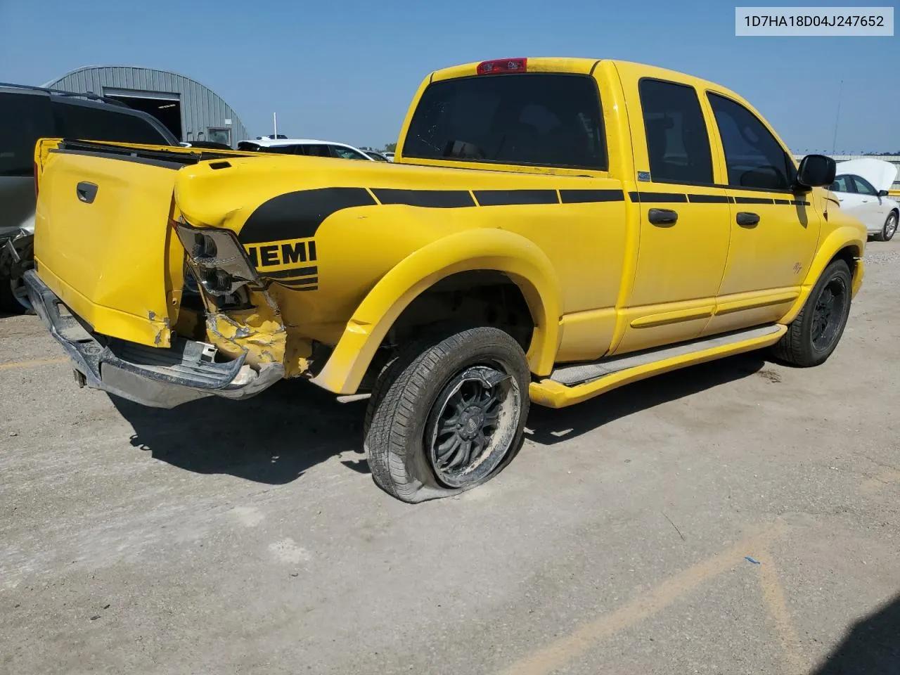 2004 Dodge Ram 1500 St VIN: 1D7HA18D04J247652 Lot: 71431684