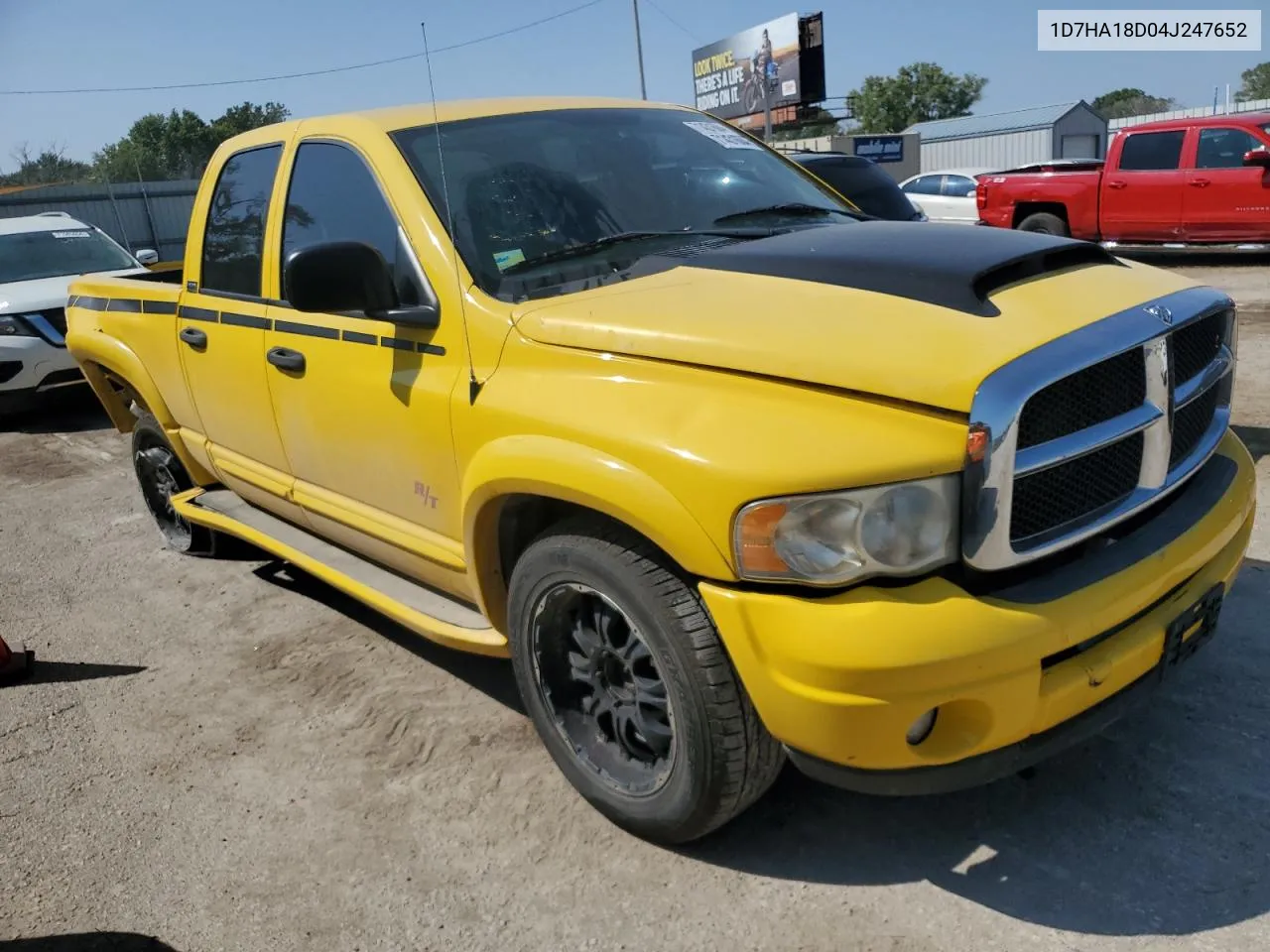 2004 Dodge Ram 1500 St VIN: 1D7HA18D04J247652 Lot: 71431684