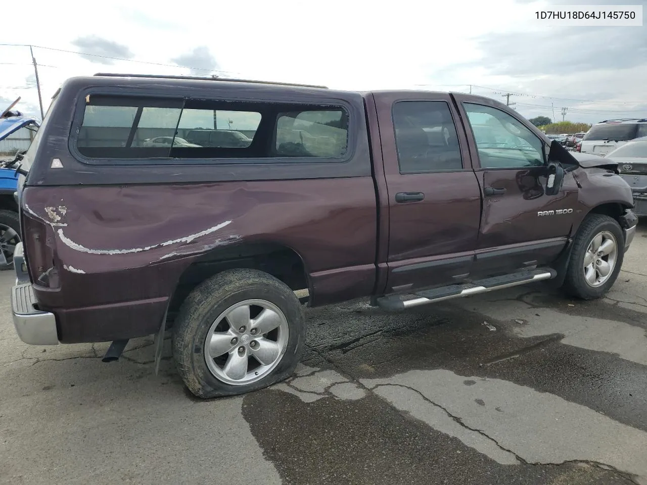 2004 Dodge Ram 1500 St VIN: 1D7HU18D64J145750 Lot: 71623664