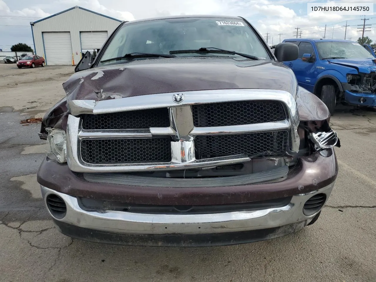 2004 Dodge Ram 1500 St VIN: 1D7HU18D64J145750 Lot: 71623664