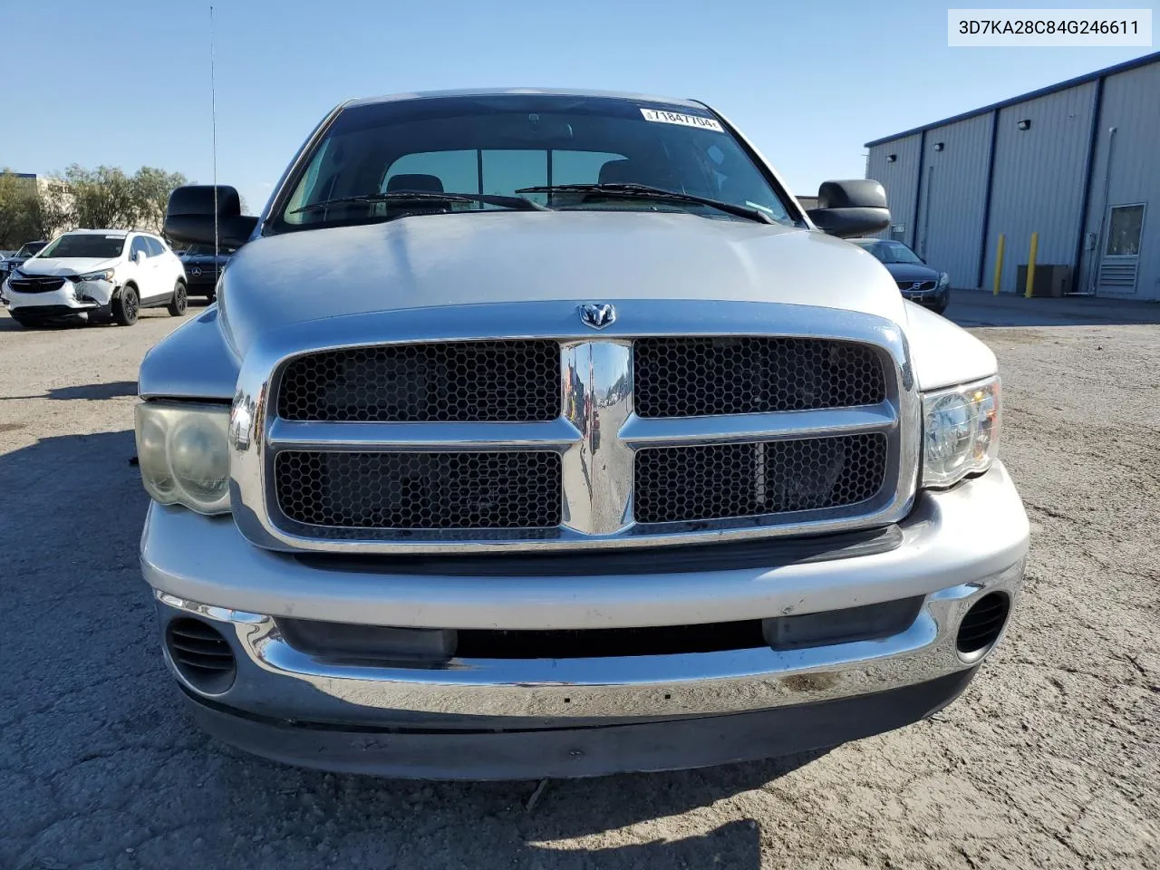 2004 Dodge Ram 2500 St VIN: 3D7KA28C84G246611 Lot: 71847704