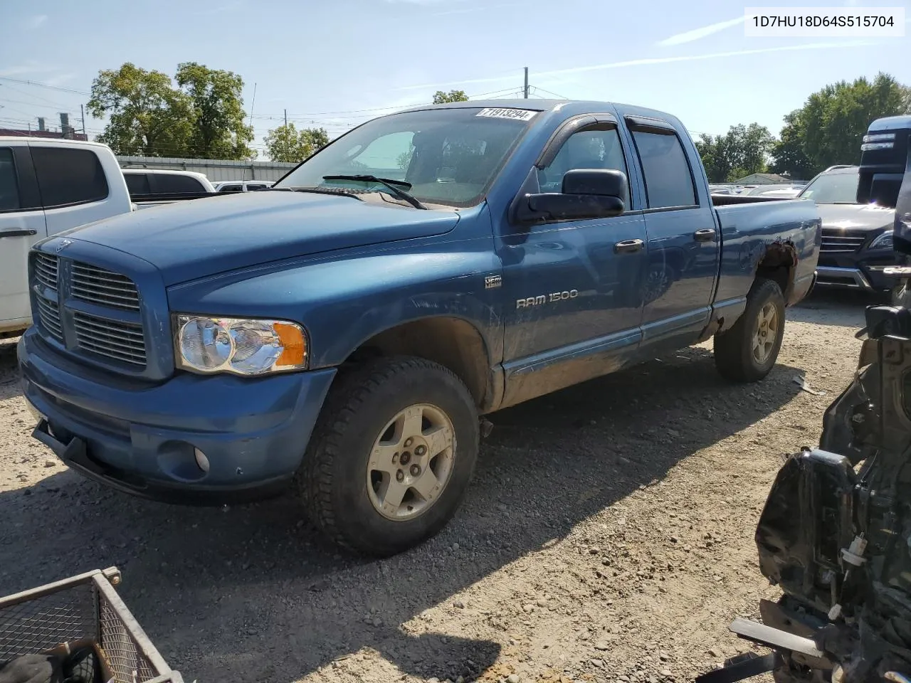 2004 Dodge Ram 1500 St VIN: 1D7HU18D64S515704 Lot: 71913294